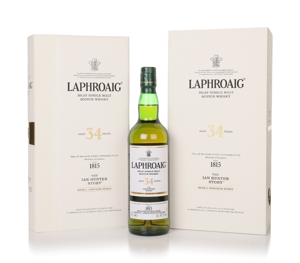 Laphroaig 34 Year Old - The Ian Hunter Story Book 5 70cl product image