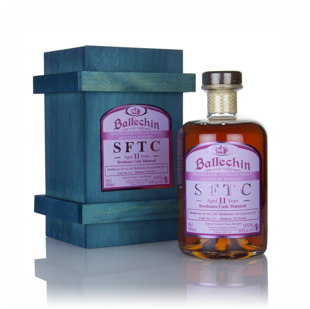 Ballechin 11 Year Old 2007 (cask 215) - Straight From The Cask 50cl product image