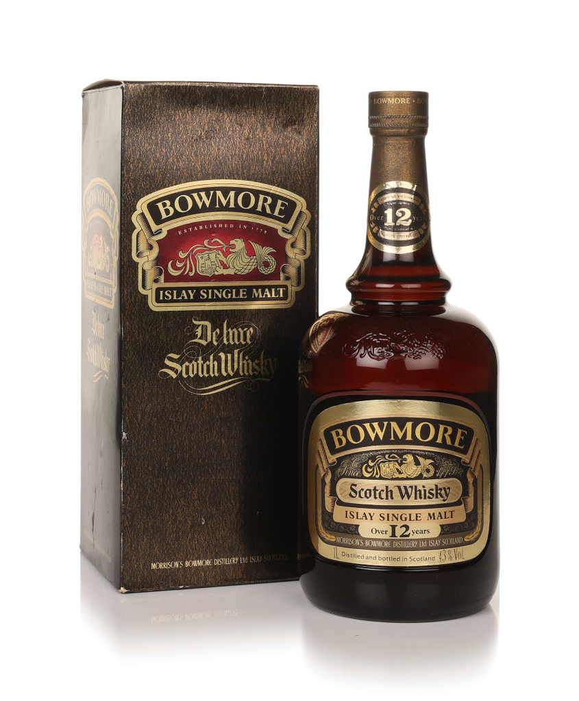 Bowmore 12 Year Old DeLuxe (1L) - 1980s 100cl product image