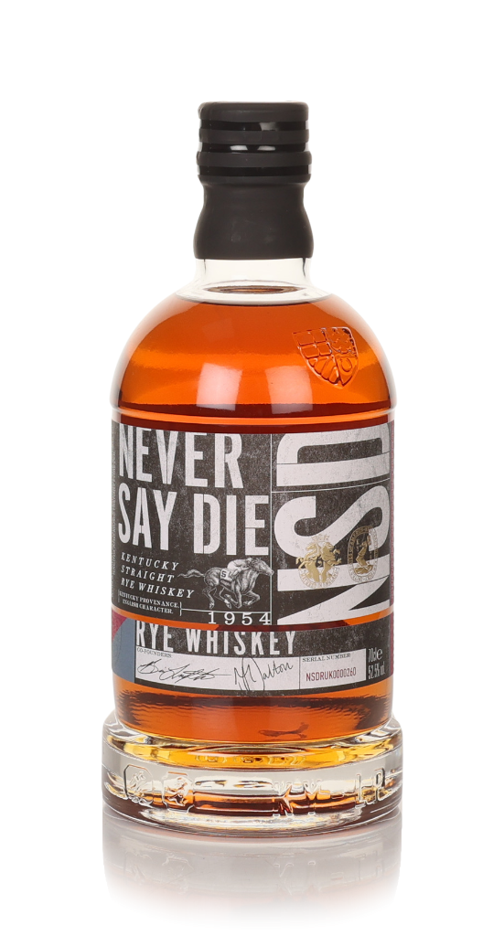 Never Say Die Rye Whiskey 70cl product image
