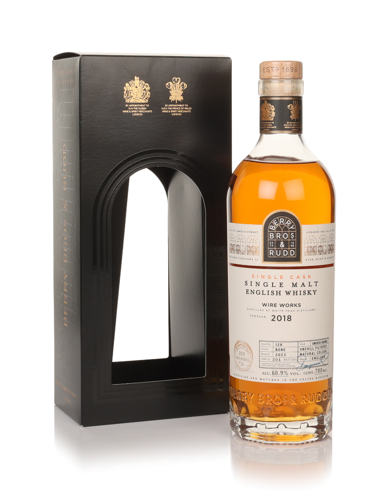 Wire Works 2018 (bottled 2023) (cask 128) English Single Malt - Berry Bros. & Rudd 70cl product image