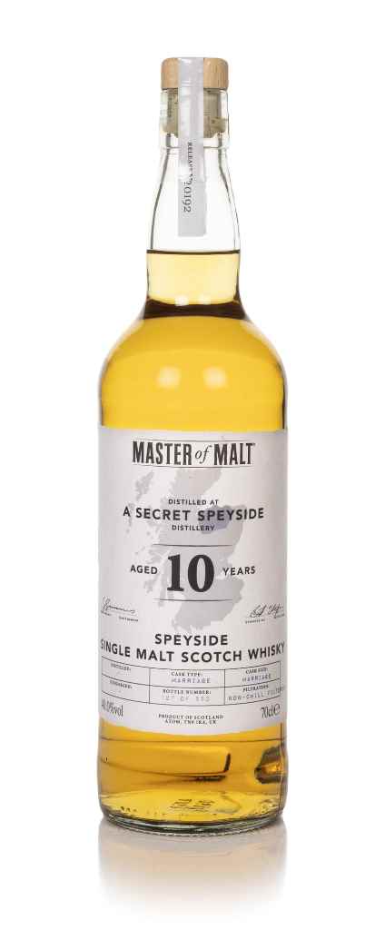 Secret Speyside Distillery 10 Year Old (Master of Malt) 70cl product image