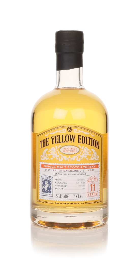 Dailuaine 11 Year Old 2011 (cask 307387) - The Yellow Edition (Brave New Spirits) 70cl product image