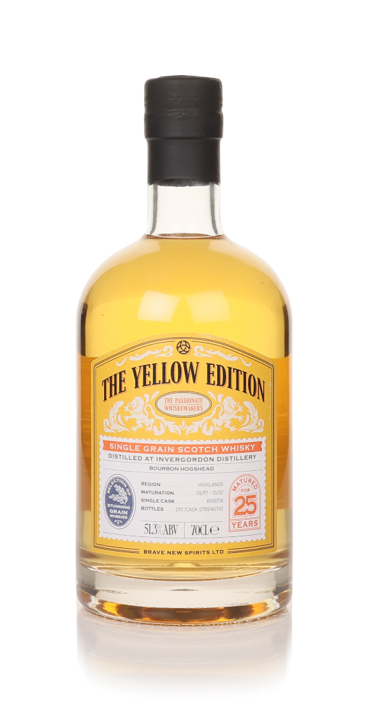 Invergordon 25 Year Old 1997 (cask 300718) - The Yellow Edition (Brave New Spirits) 70cl product image