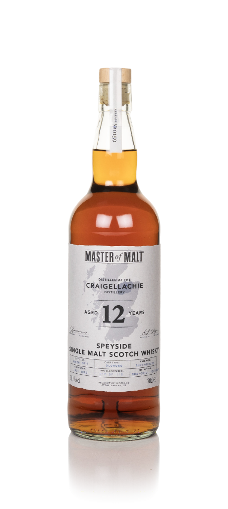 Craigellachie 12 Year Old 2011 (Master of Malt) 70cl product image