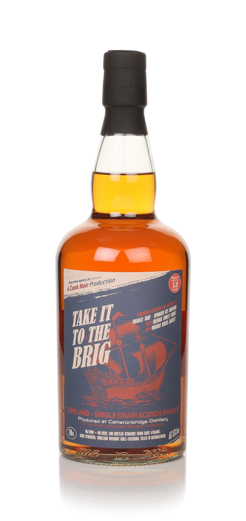 Cameronbridge 12 Year Old 2010 - Cask Noir (Brave New Spirits) 70cl product image
