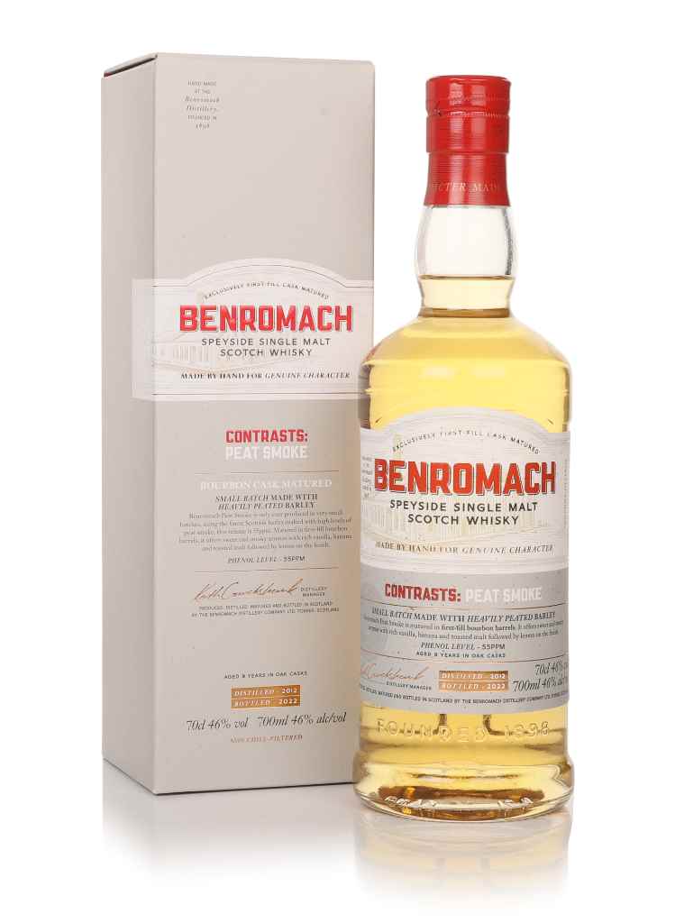 Benromach Peat Smoke Bourbon Cask Matured 2012 70cl product image