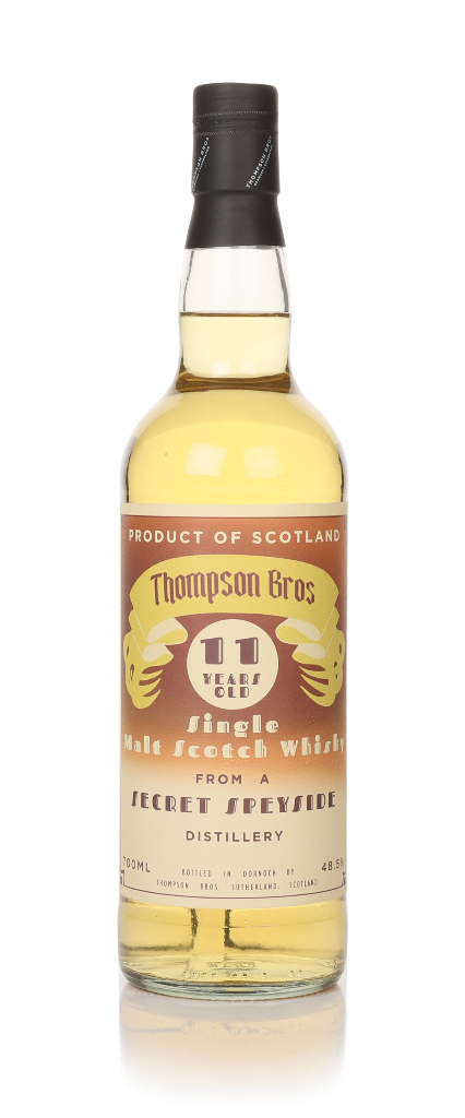Secret Speyside 11 Year Old 2011 (Thompson Bros.) 70cl product image