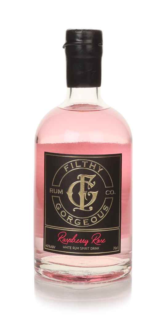 Filthy Gorgeous Rum Co. Raspberry Rose White Rum 70cl product image