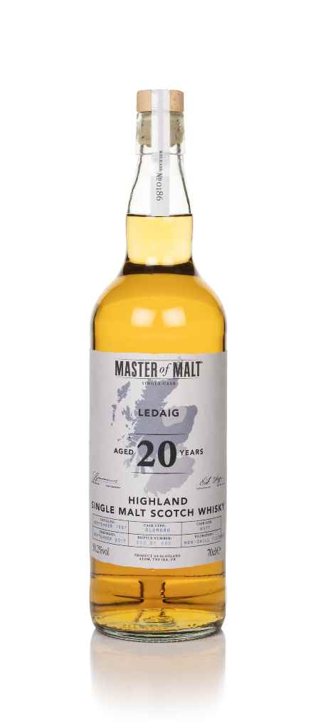 Ledaig 20 Year Old 1997 Single Cask (Master of Malt) 70cl product image