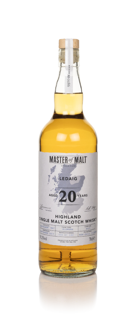 Ledaig 20 Year Old 1997 Single Cask (Master of Malt) 70cl product image