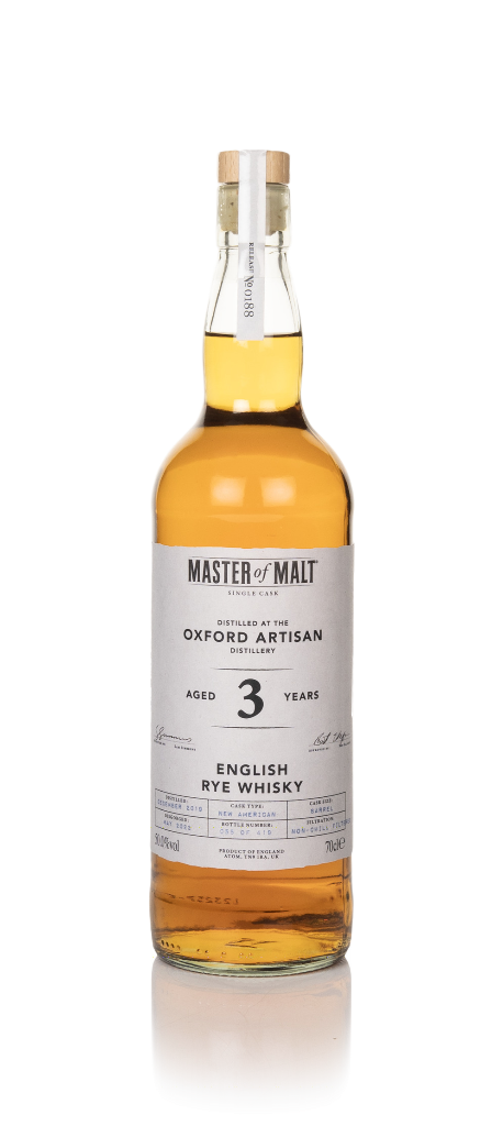 Oxford Artisan 3 Year Old 2019 Single Cask (Master of Malt) 70cl product image