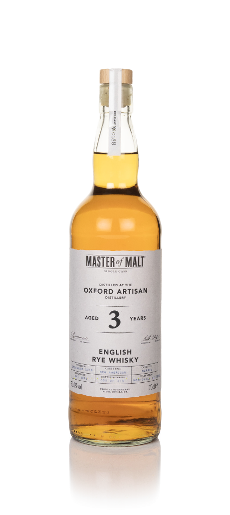Oxford Artisan 3 Year Old 2019 Single Cask (Master of Malt) 70cl product image
