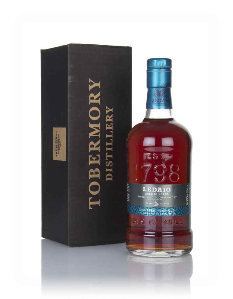Ledaig 18 Year Old Sherry Cask Finish Distillery Exclusive 70cl product image