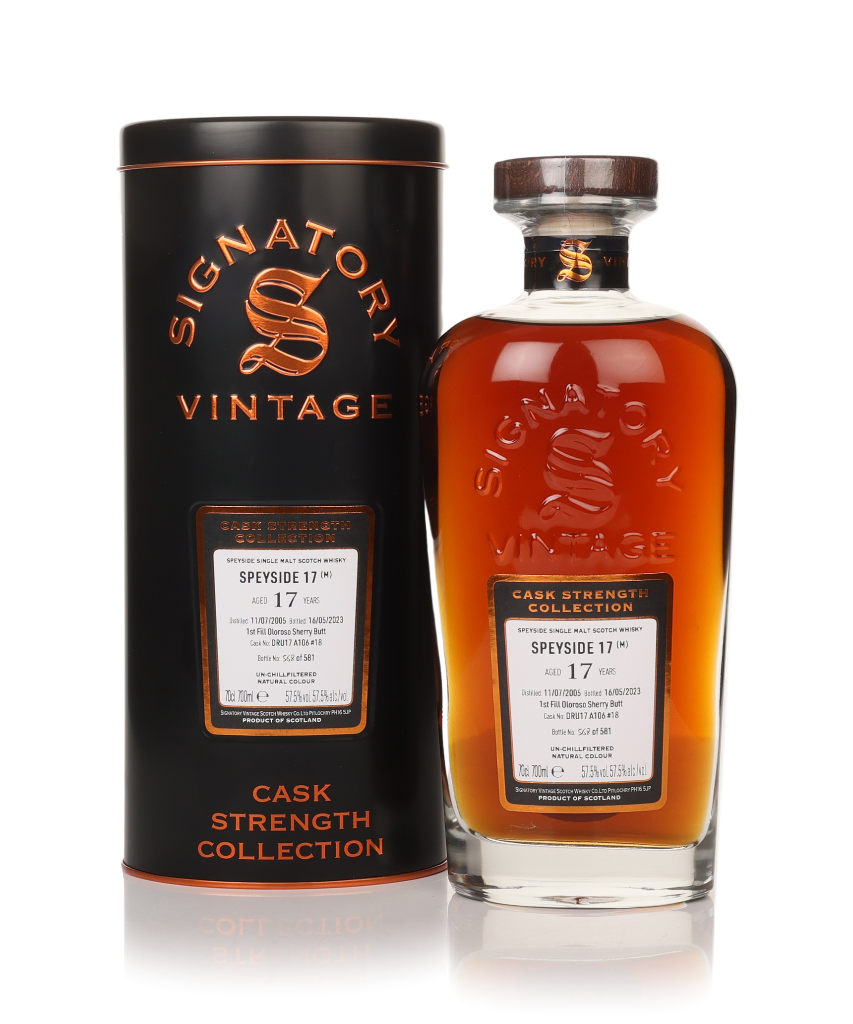 Secret Speyside 17 Year Old 2005 (cask DRU 17/A106 #18) - Cask Strength Collection (Signatory) 70cl product image