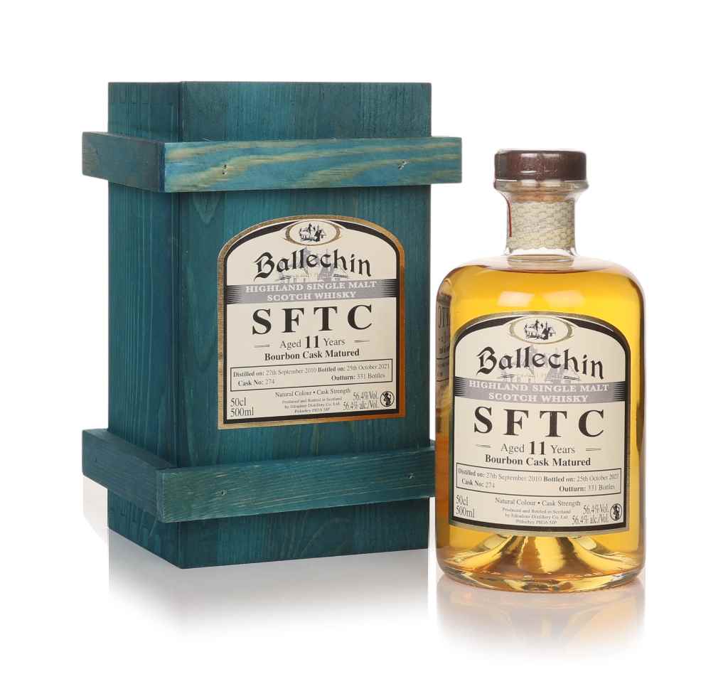 Ballechin 11 Year Old 2010 (cask 274) - Straight From The Cask 50cl product image