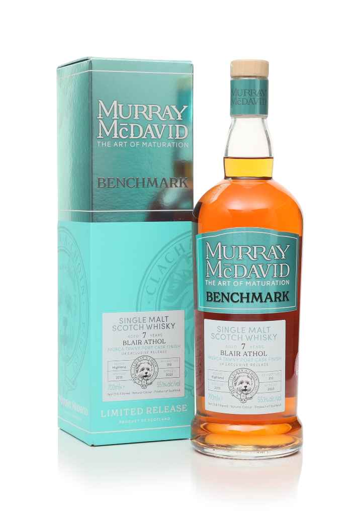 Blair Athol 7 Year Old 2015 Murça Tawny Port Cask Finish - Benchmark (Murray McDavid) 70cl product image