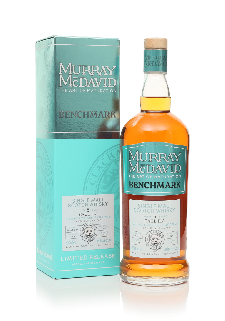 Caol Ila 5 Year Old 2018 Justino's Madeira Cask Finish - Benchmark (Murray McDavid) 70cl product image