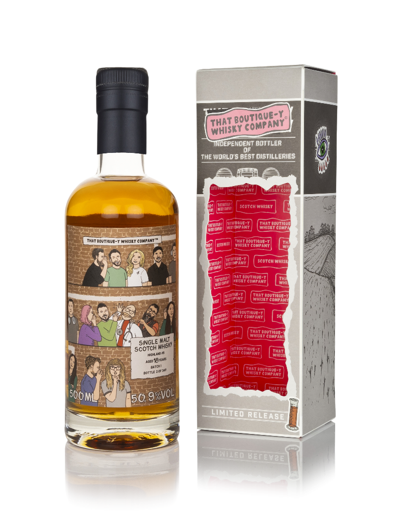 Highland #5 18 Year Old (That Boutique-y Whisky Company) 50cl product image