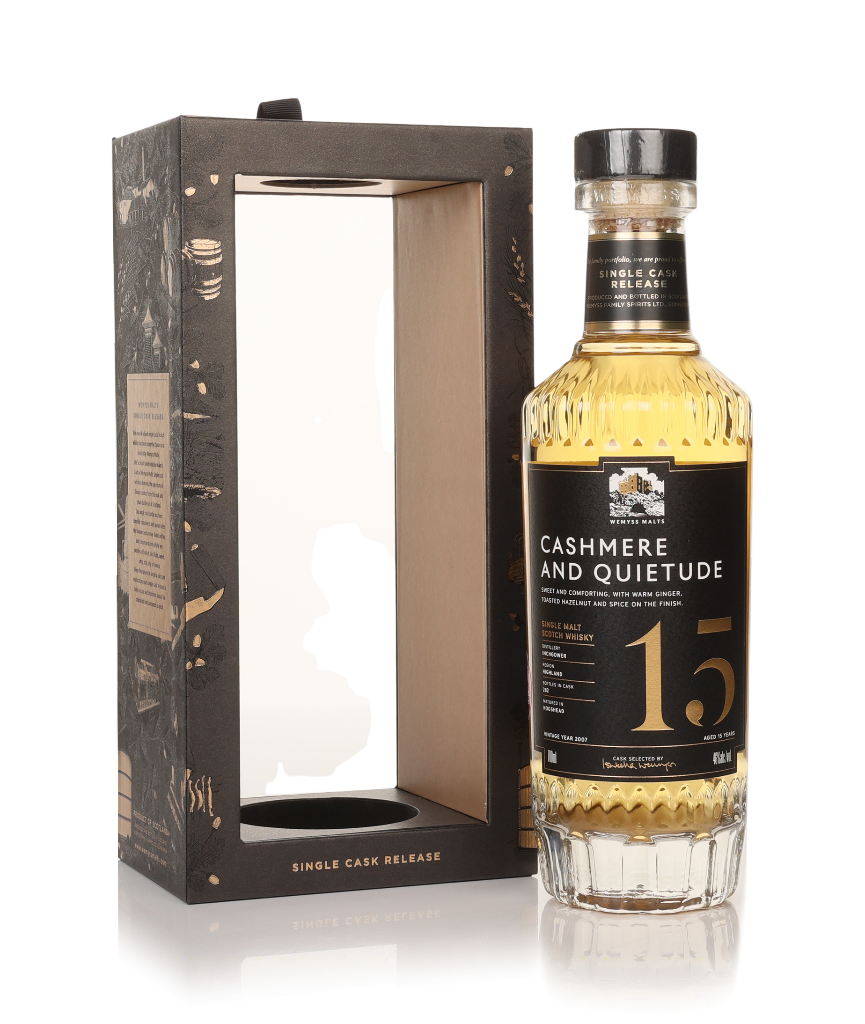 Cashmere And Quietude 15 Year Old 2007 - Wemyss Malts (Inchgower) 70cl product image