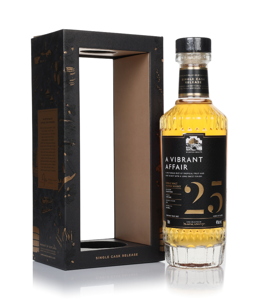 A Vibrant Affair 25 Year Old 1997 - Wemyss Malts (Benrinnes) 70cl product image