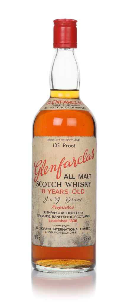 Glenfarclas 8 Year Old 105° Proof - 1980s 75cl product image