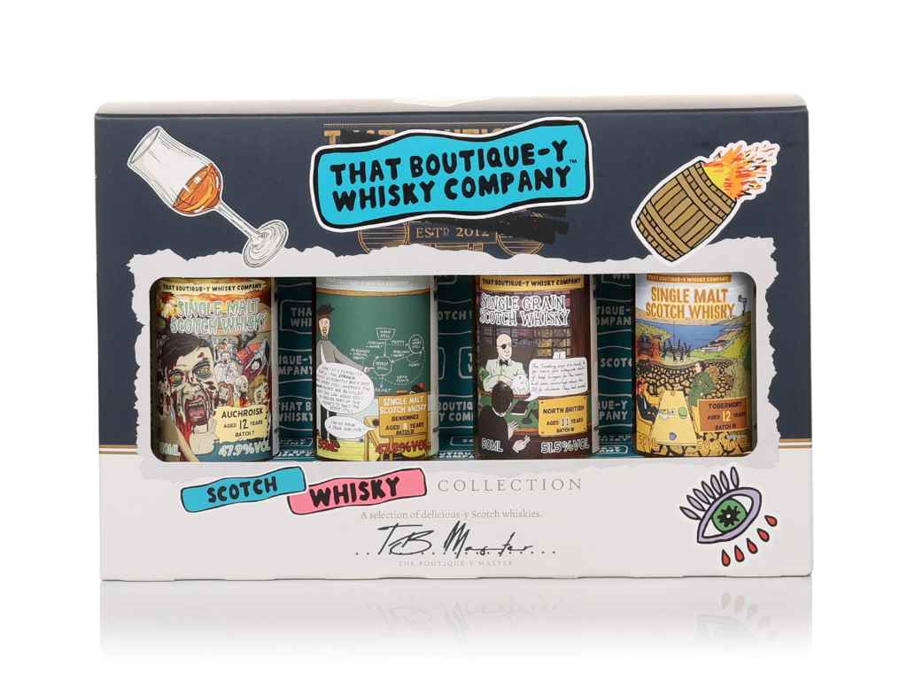 That Boutique-y Whisky Company Scotch Whisky Collection Gift Set (4 x 5cl) 20cl product image