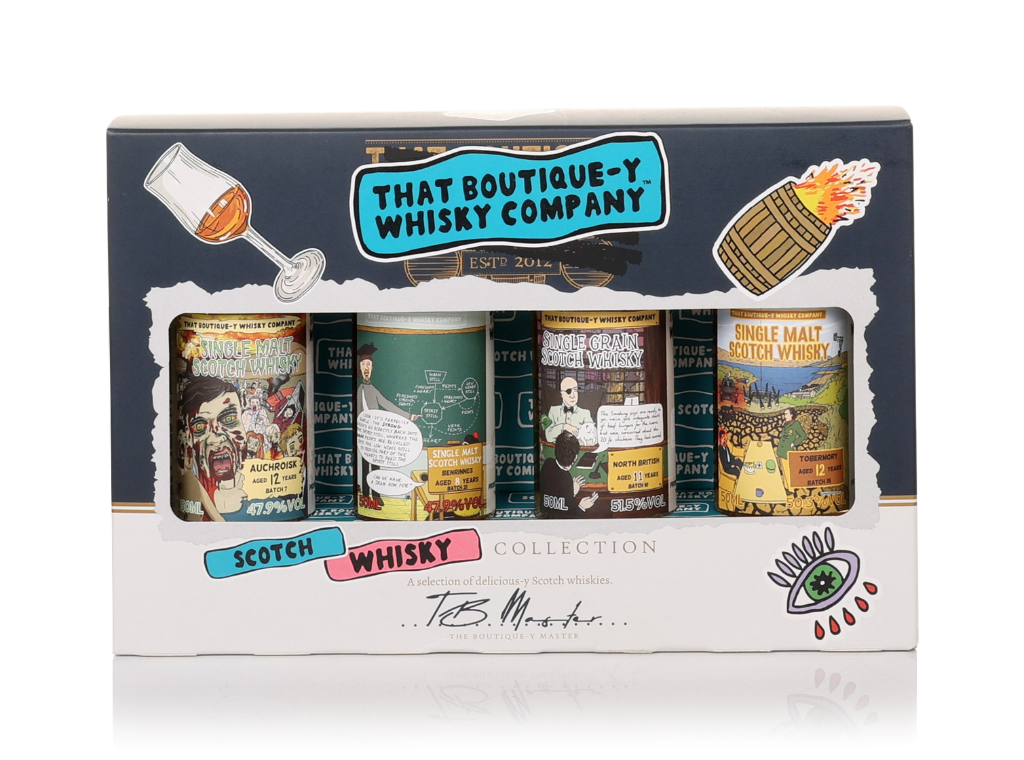 That Boutique-y Whisky Company Scotch Whisky Collection Gift Set (4 x 5cl) 20cl product image