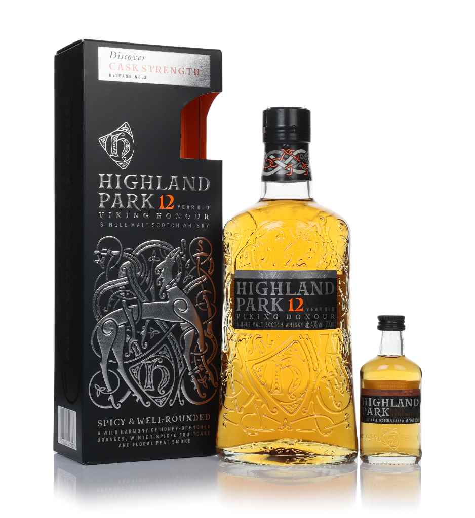 Highland Park 12 Year Old - Hitchhiker Gift Set with Cask Strength Release No. 3 (5cl) 75cl product image