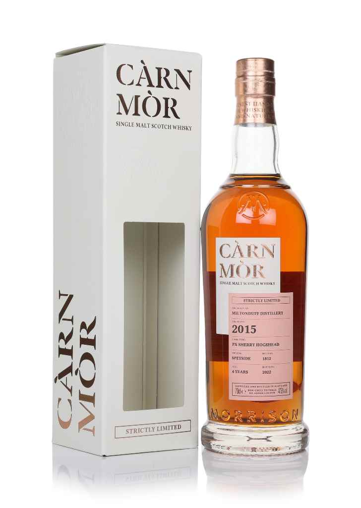 Miltonduff 6 Year Old 2015 - Strictly Limited (Càrn Mòr) 70cl product image