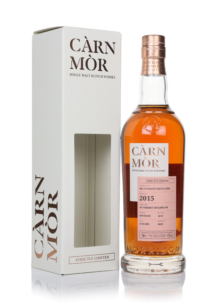 Miltonduff 6 Year Old 2015 - Strictly Limited (Càrn Mòr) 70cl product image