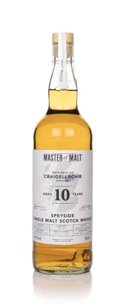 Craigellachie 10 Year Old 2008 (Master of Malt) 70cl product image