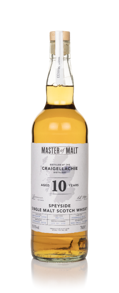 Craigellachie 10 Year Old 2008 (Master of Malt) 70cl product image
