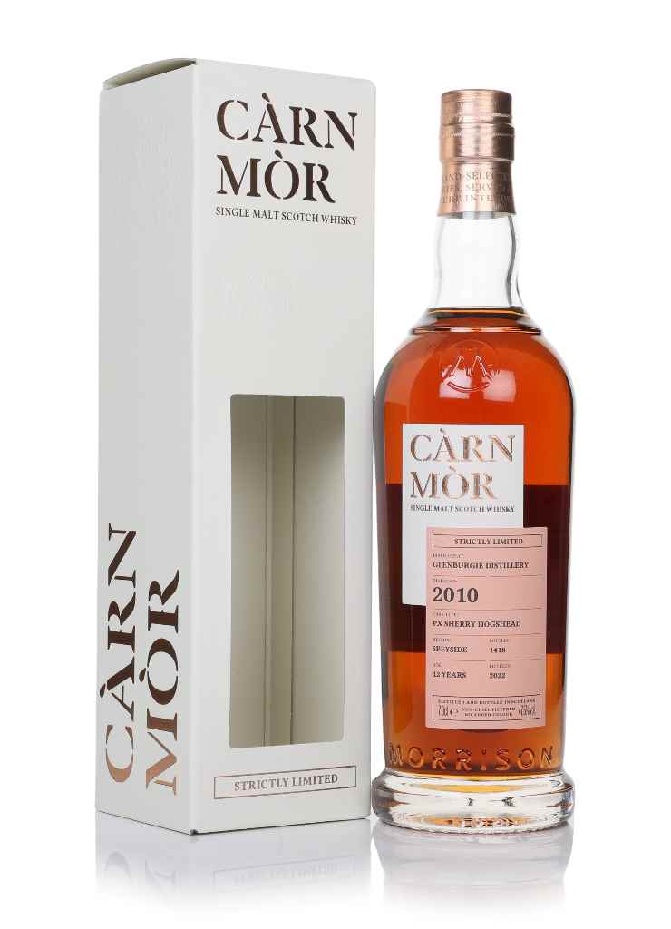 Glenburgie 12 Year Old 2010 - Strictly Limited (Càrn Mòr) 70cl product image