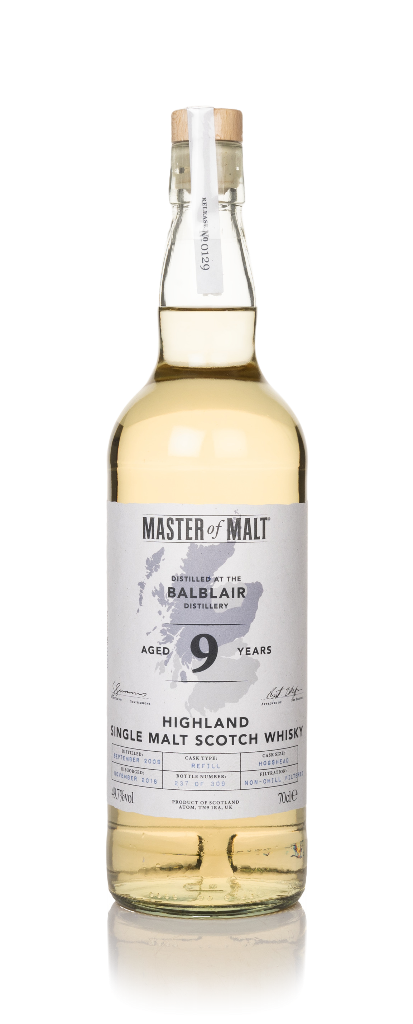 Balblair 9 Year Old 2009 (Master of Malt) 70cl product image