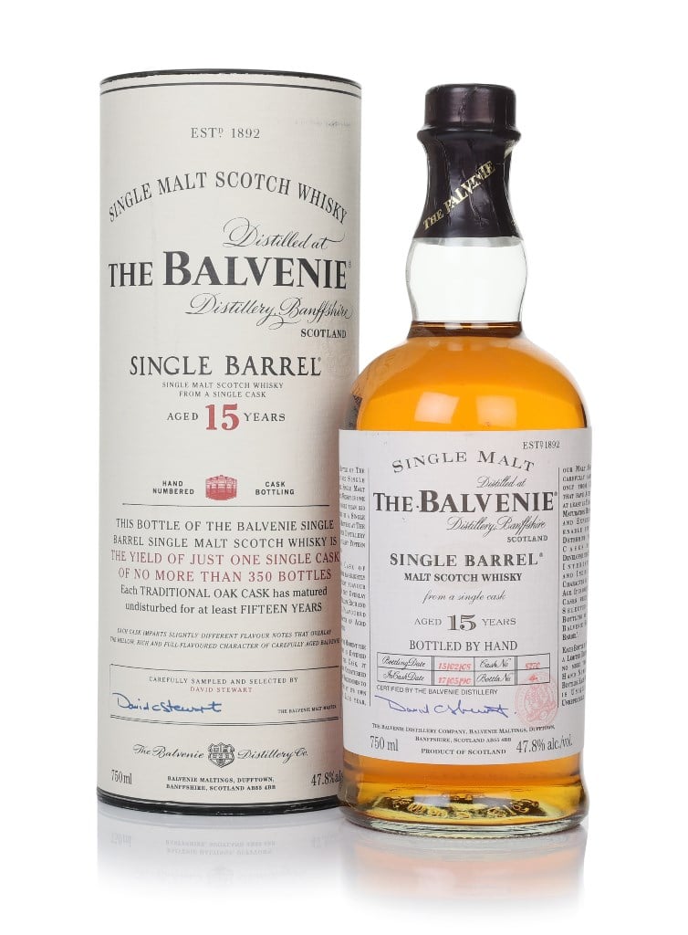 Balvenie 15 Year Old 1990 (cask 8270) Single Barrel 75cl product image