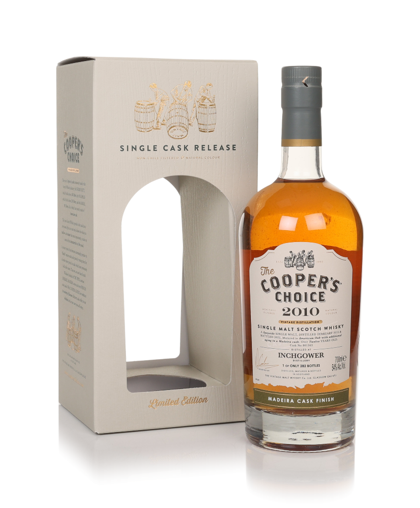 Inchgower 12 Year Old 2010 (cask 801363) - The Cooper's Choice (The Vintage Malt Whisky Co.) 70cl product image
