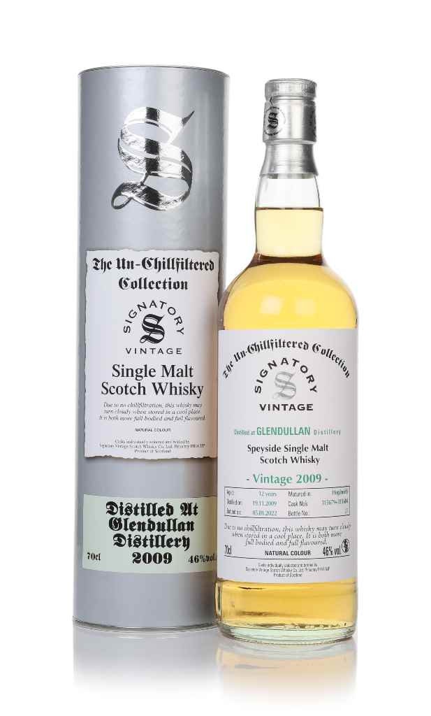 Glendullan 12 Year Old 2009 (casks 315679 & 315684) - Un-Chillfiltered Collection (Signatory) 70cl product image