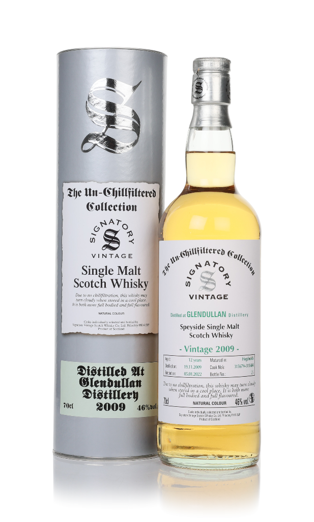 Glendullan 12 Year Old 2009 (casks 315679 & 315684) - Un-Chillfiltered Collection (Signatory) 70cl product image