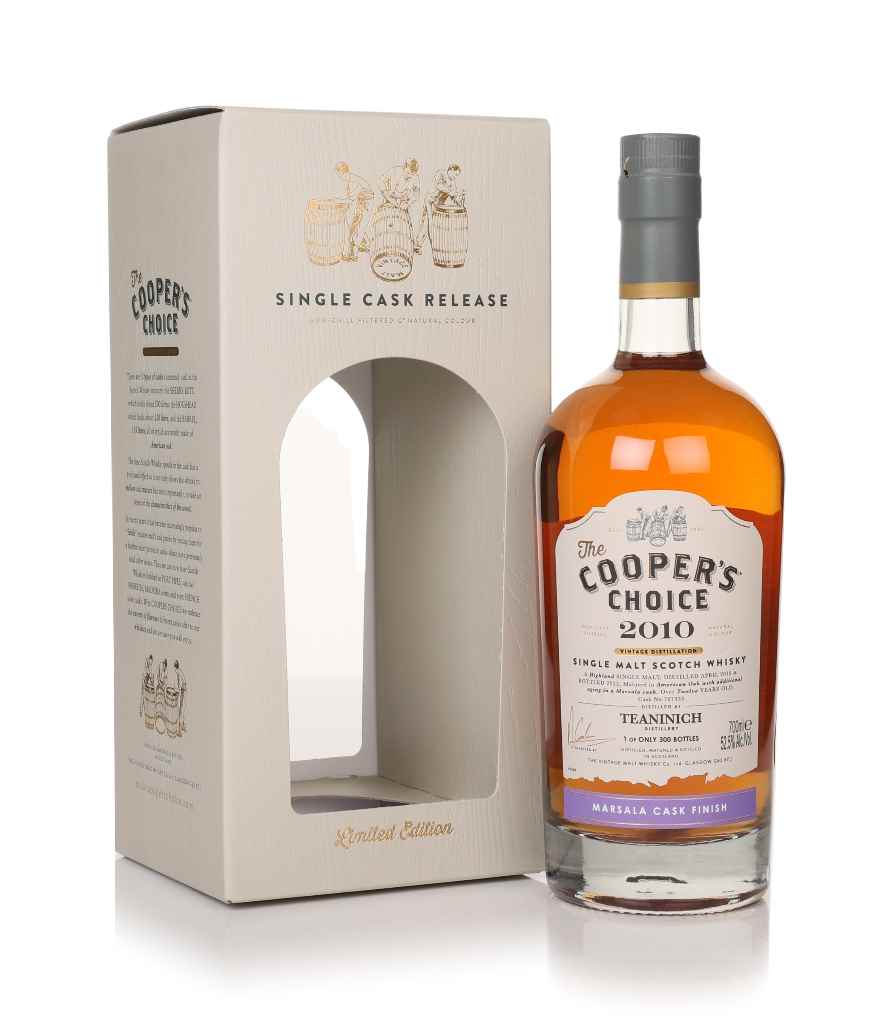 Teaninich 12 Year Old 2010 (cask 707333) - The Cooper's Choice (The Vintage Malt Whisky Co.) 70cl product image