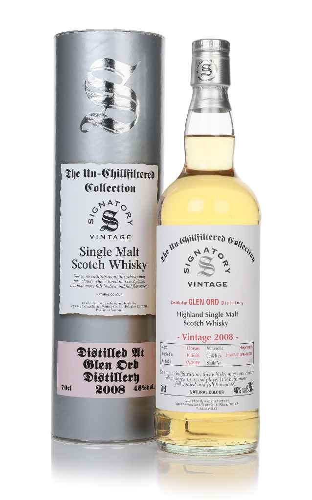 Glen Ord 13 Year Old 2008 (casks 318697 & 318698 & 318700) - Un-Chillfiltered Collection (Signatory) 70cl product image