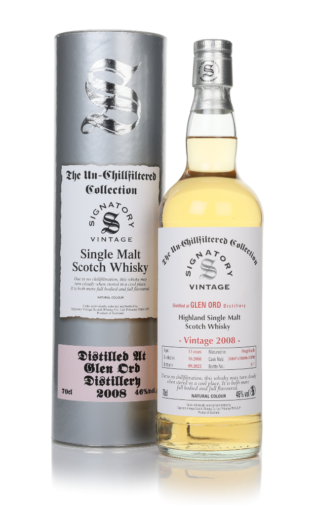 Glen Ord 13 Year Old 2008 (casks 318697 & 318698 & 318700) - Un-Chillfiltered Collection (Signatory) 70cl product image