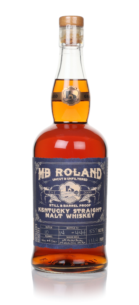 MB Roland Straight Malt Whiskey (55.7%) 70cl product image