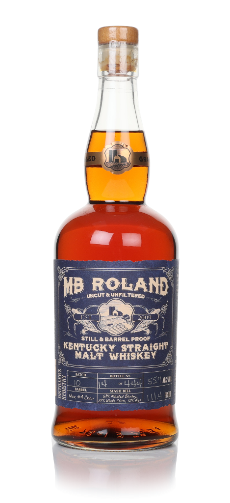 MB Roland Straight Malt Whiskey (55.7%) 70cl product image