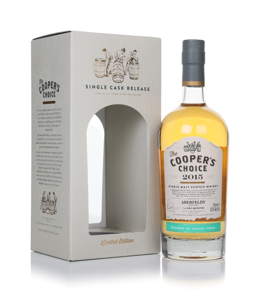 Aberfeldy 7 Year Old 2015 (cask 499) - The Cooper's Choice (The Vintage Malt Whisky Co.) 70cl product image