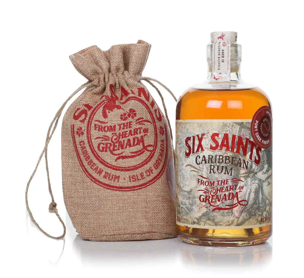 Six Saints Caribbean Rum Port Cask Finish 70cl product image