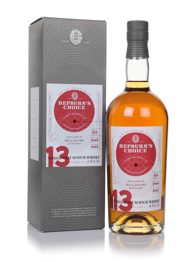 Dailuaine 13 Year Old 2008 - Hepburn's Choice (Langside) 70cl product image