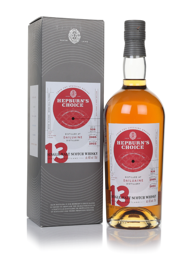 Dailuaine 13 Year Old 2008 - Hepburn's Choice (Langside) 70cl product image