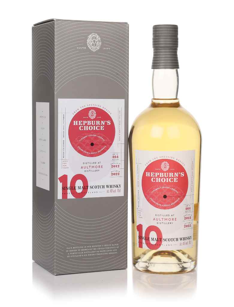 Aultmore 10 Year Old 2012 - Hepburn's Choice 70cl product image