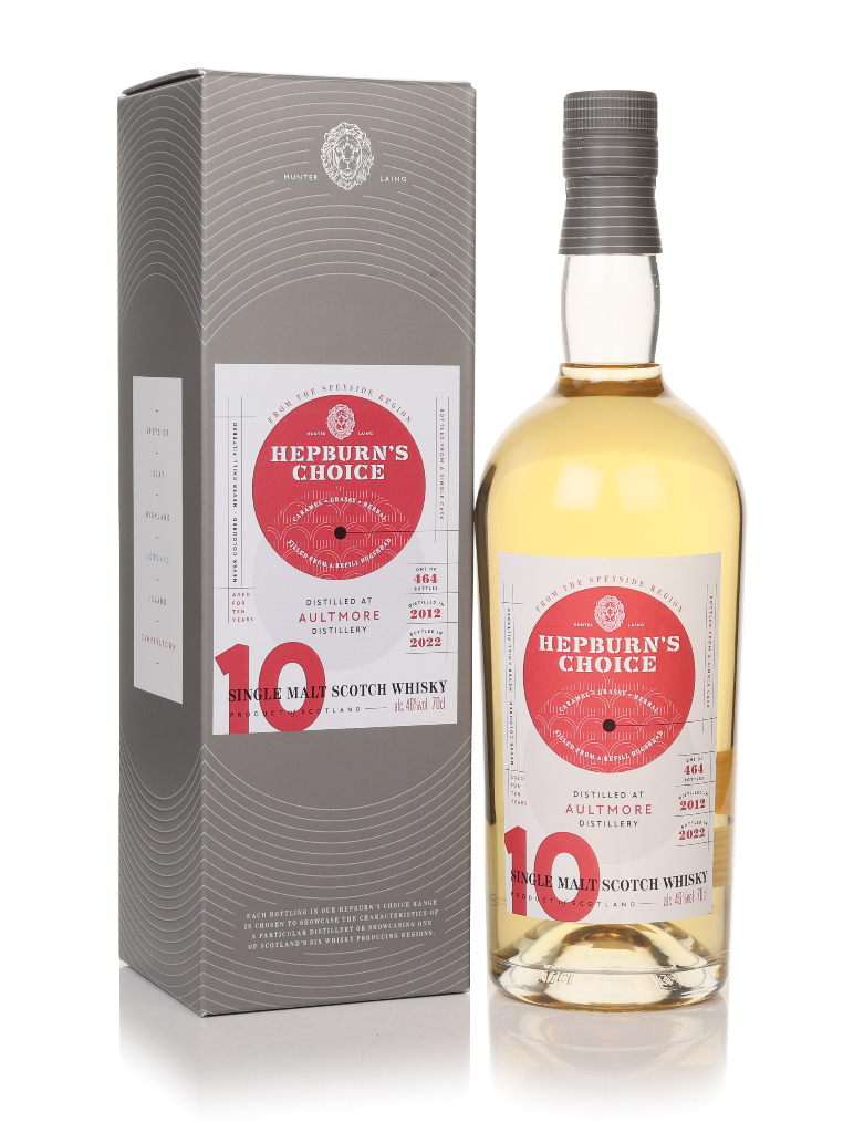 Aultmore 10 Year Old 2012 - Hepburn's Choice 70cl product image